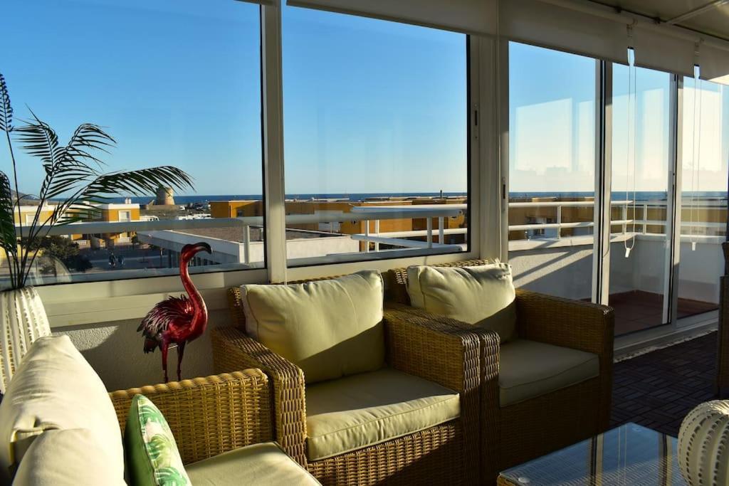 Atico Los Flamingos. Exclusive Terrace With Views Cabo De Gata Exterior foto