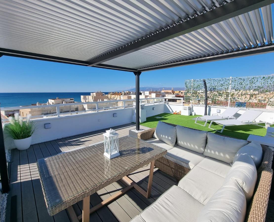 Atico Los Flamingos. Exclusive Terrace With Views Cabo De Gata Exterior foto