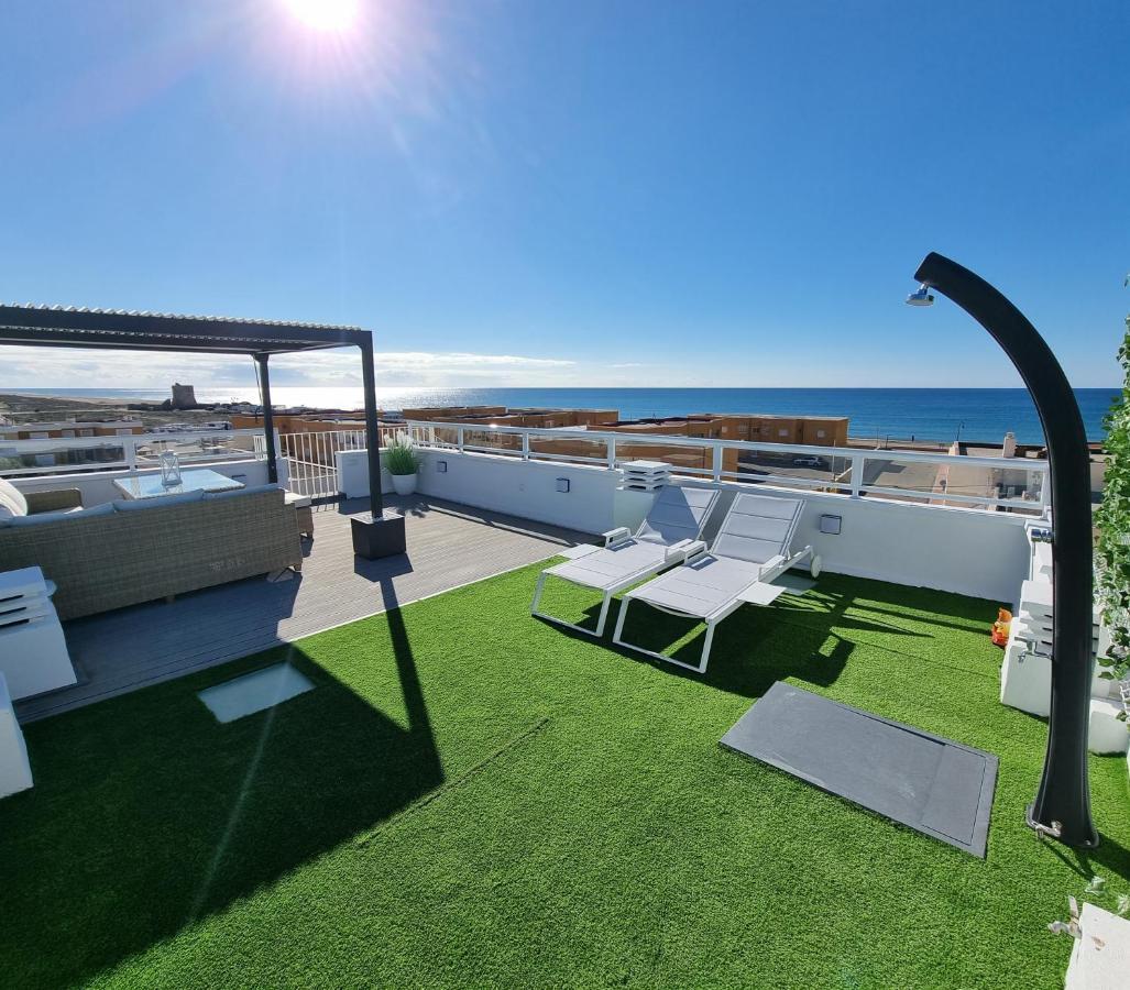 Atico Los Flamingos. Exclusive Terrace With Views Cabo De Gata Exterior foto