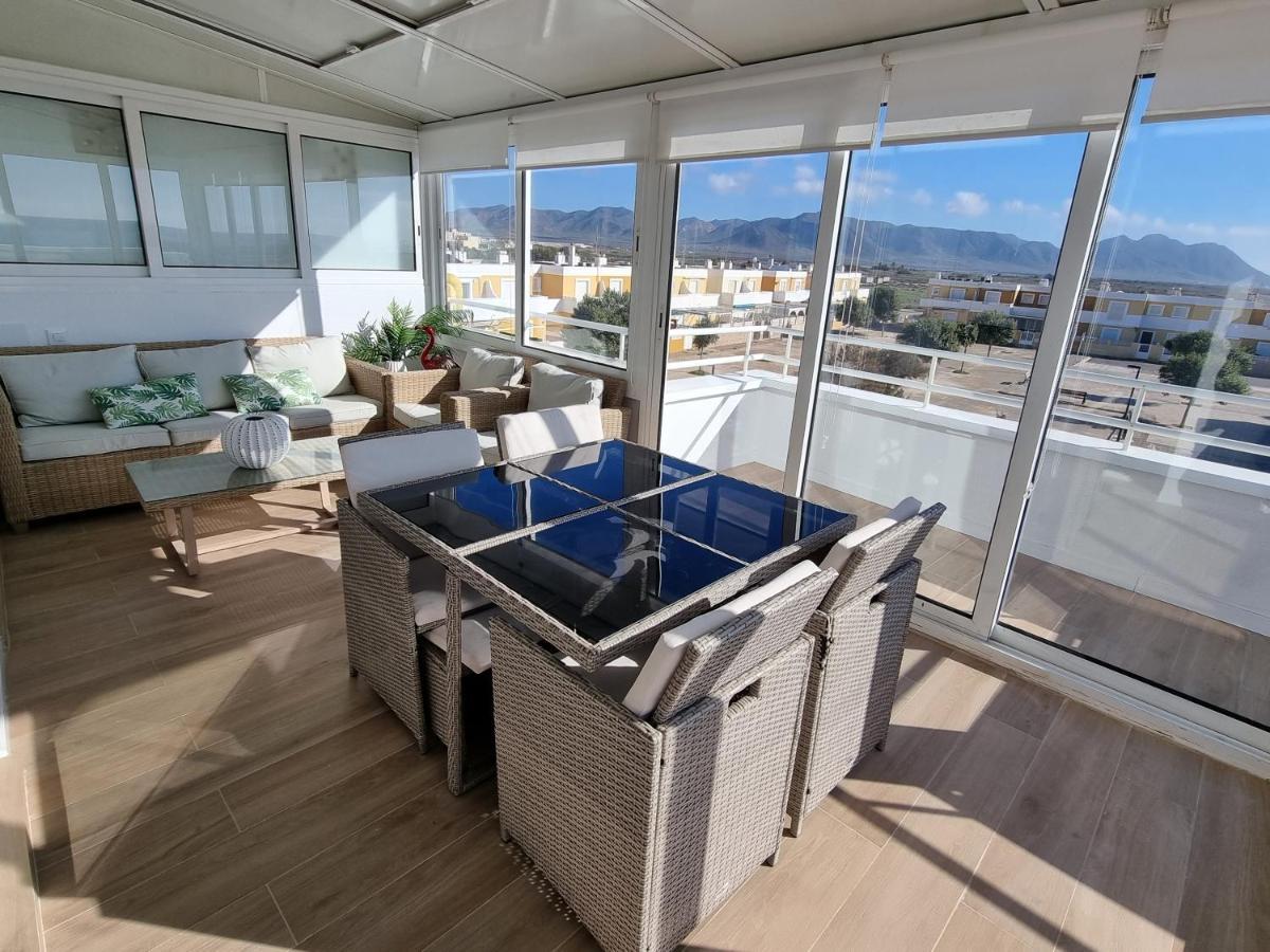 Atico Los Flamingos. Exclusive Terrace With Views Cabo De Gata Exterior foto