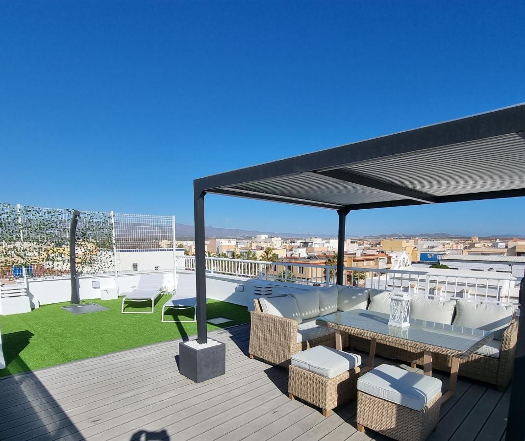 Atico Los Flamingos. Exclusive Terrace With Views Cabo De Gata Exterior foto